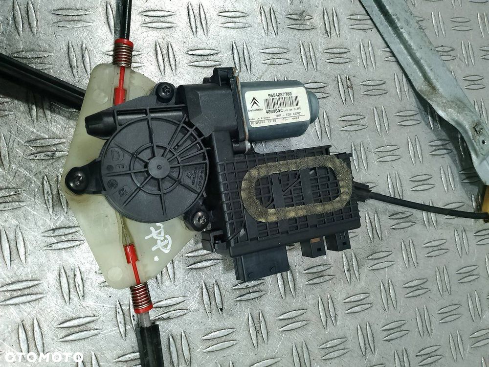 PODNOŚNIK SZYBY PRAWY PRZÓD CITROEN C4 GRAND PICASSO 9654087780 400964C - 3
