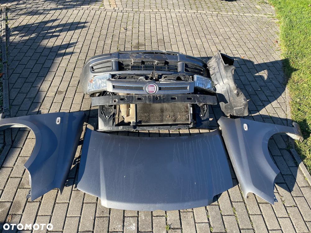 FIAT PANDA II LIFT BŁOTNIK LEWY PRAWY MASKA lampa zderzak lewa lewy przód pas przedni 695 - 1
