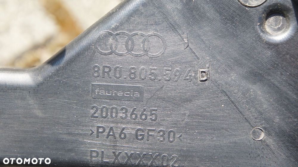 PAS PRZEDNI WZMOCNIENIE BELKA AUDI Q5 8R0 - 8