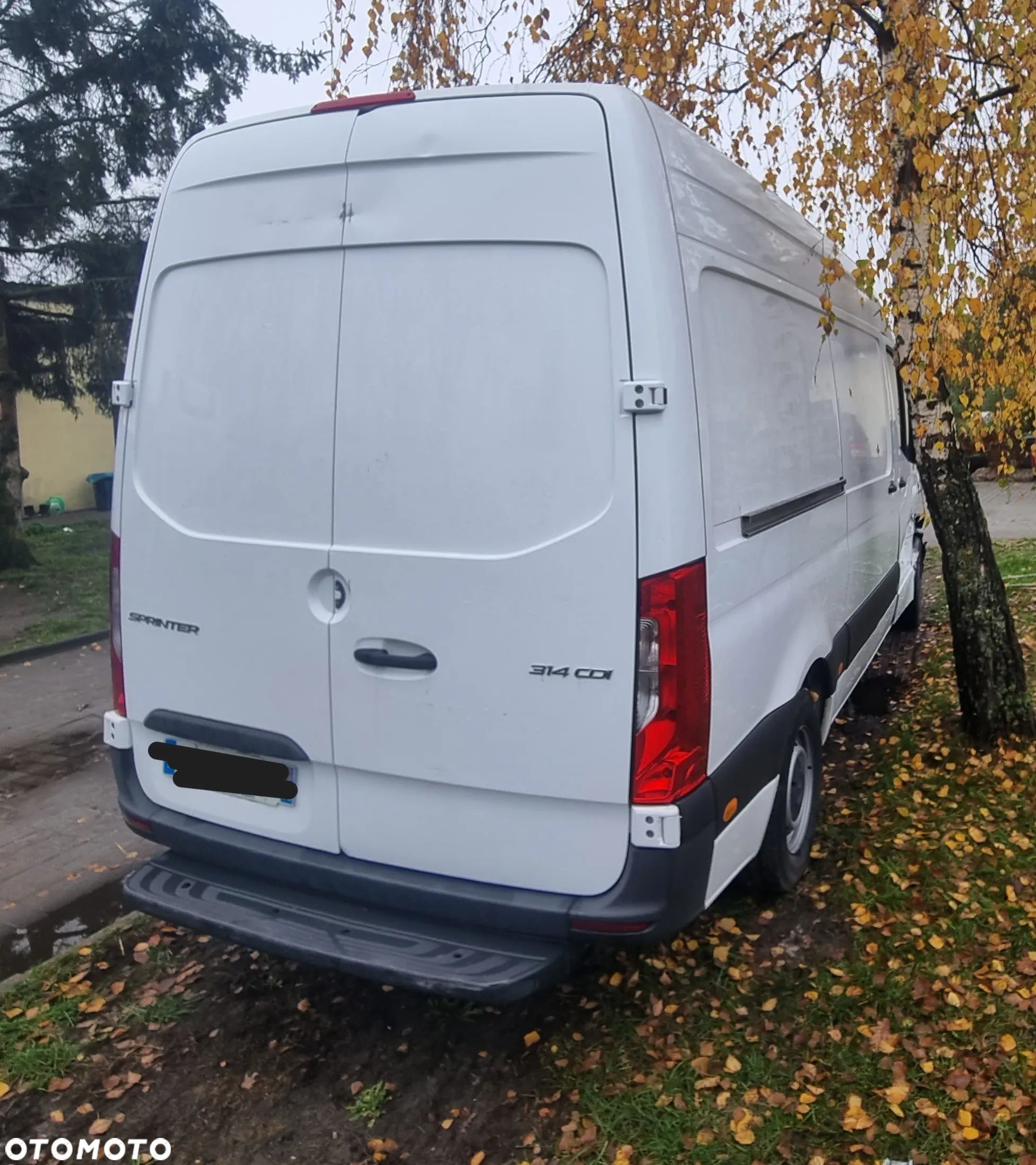 ćwiartka tył Mercedes Sprinter 907 - 1