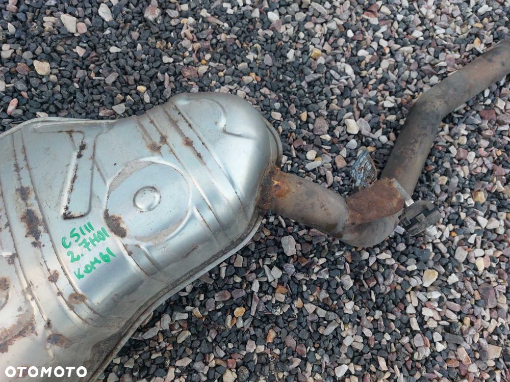 Citroen C5 III X7 Kombi 2.7 V6 HDI Tłumik wydech oryginalny - 3