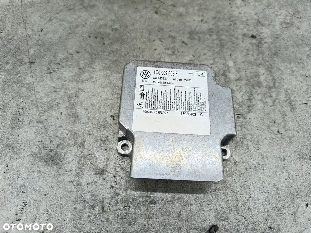 ZESTAW PODUSZEK AIRBAG, PASY PRZÓD, SENSOR SKODA FABIA II 5J1880202B - 10