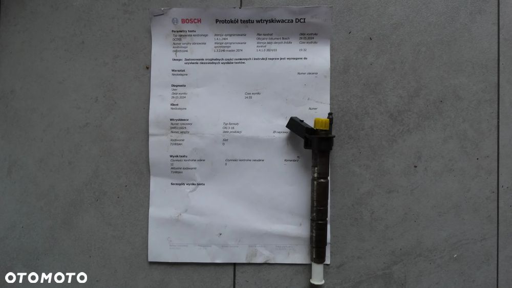 BMW E87 E90 320d  N47 wtryskiwacz 0445116024 7805428 Ideał Wydruk Gwarancja Wtrysk Wtryskiwacz Wtryski Wtryskiwacze - 2