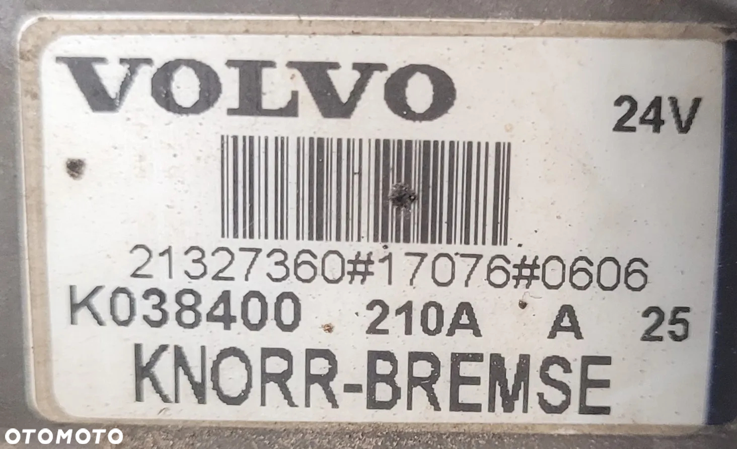 ZAWÓR / MODULATOR EBS VOLVO FH 4 FM 21327360 - 2
