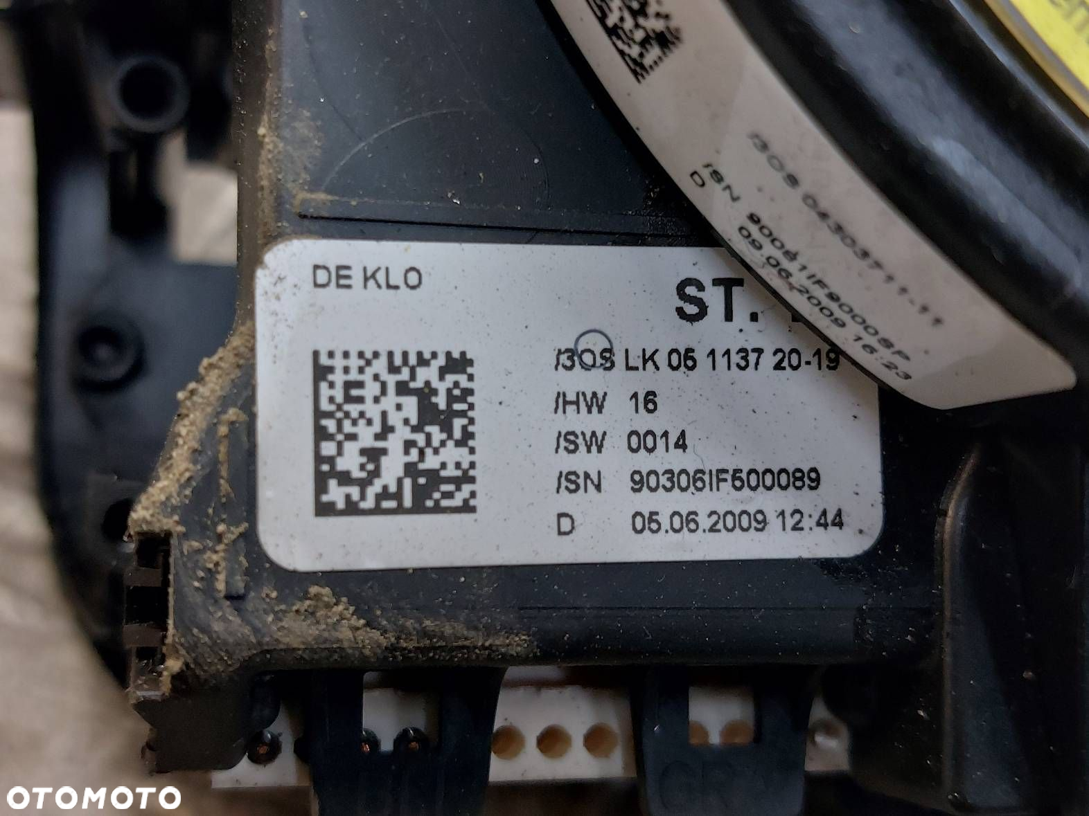 MANETKA PRZEŁĄCZNIK ZESPOLONY TAŚMA SYGNAŁU AUDI A5 8T 8K0953568F - 4