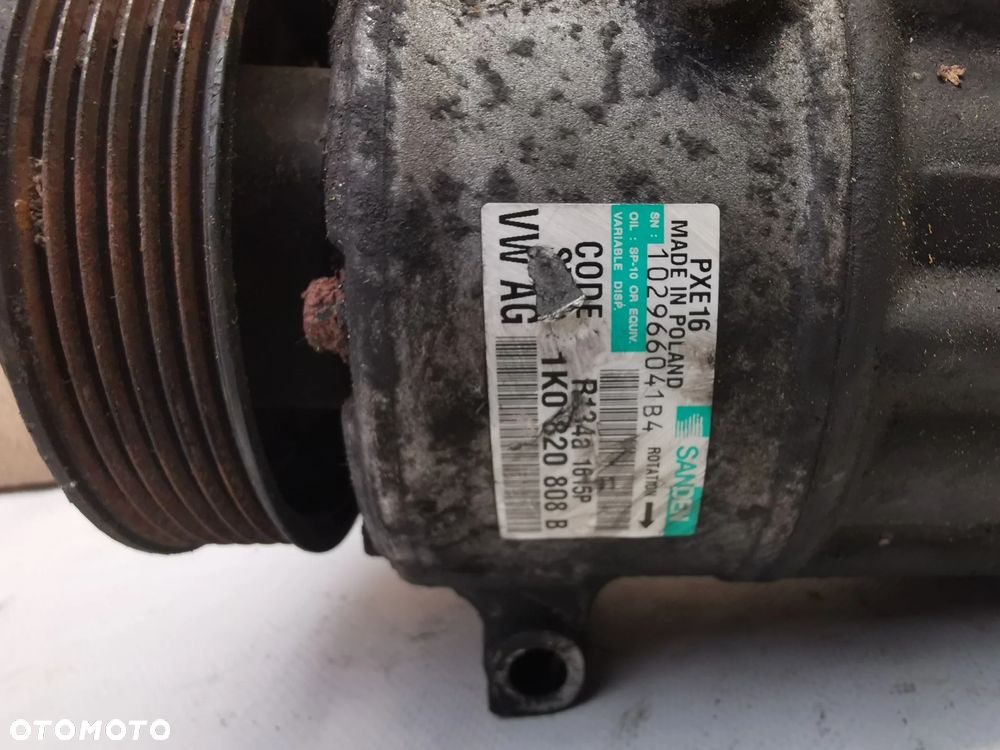 Volkswagen Seat Skoda 2.0 TDI Sprężarka kompresor klimatyzacji 1K0820808B - 2