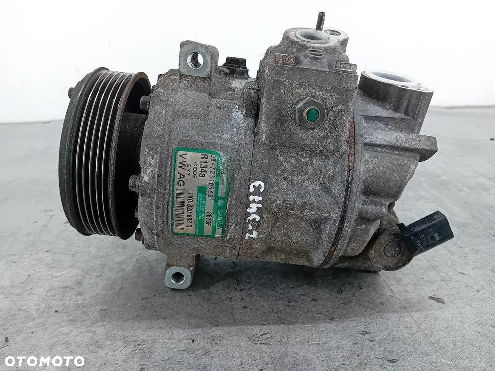 POMPA, SPRĘŻARKA KLIMATYZACJI VW PASSAT B6 1K0820803Q PXE16 2.0 TDI - 1