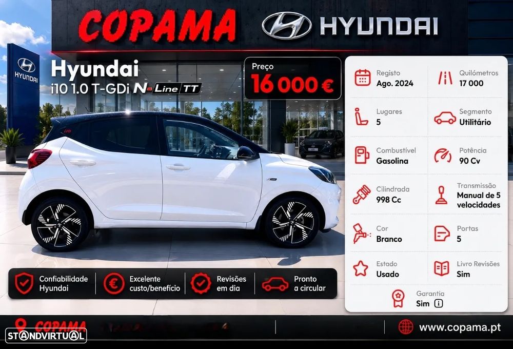 Hyundai i10 1.0 T-GDI N-Line (TT) - 1