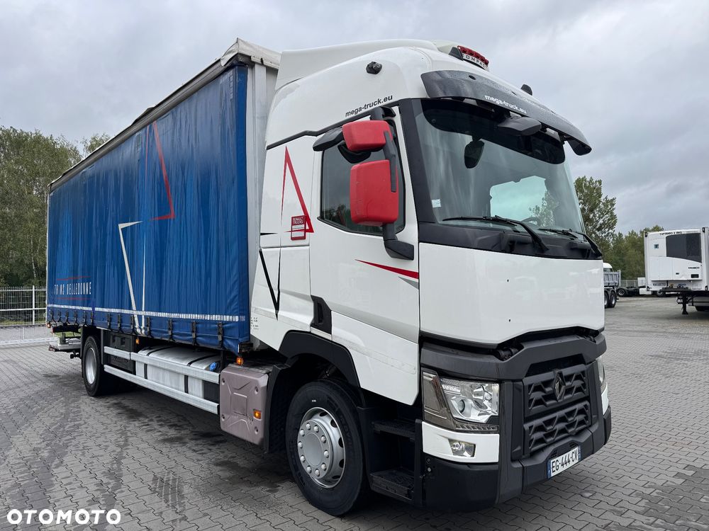 Renault T 430 firanka winda import Francja - 3