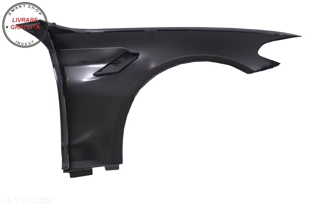 Aripi Laterale BMW 5 Series G30 G31 (2017-) Negru M5 Design- livrare gratuita - 7