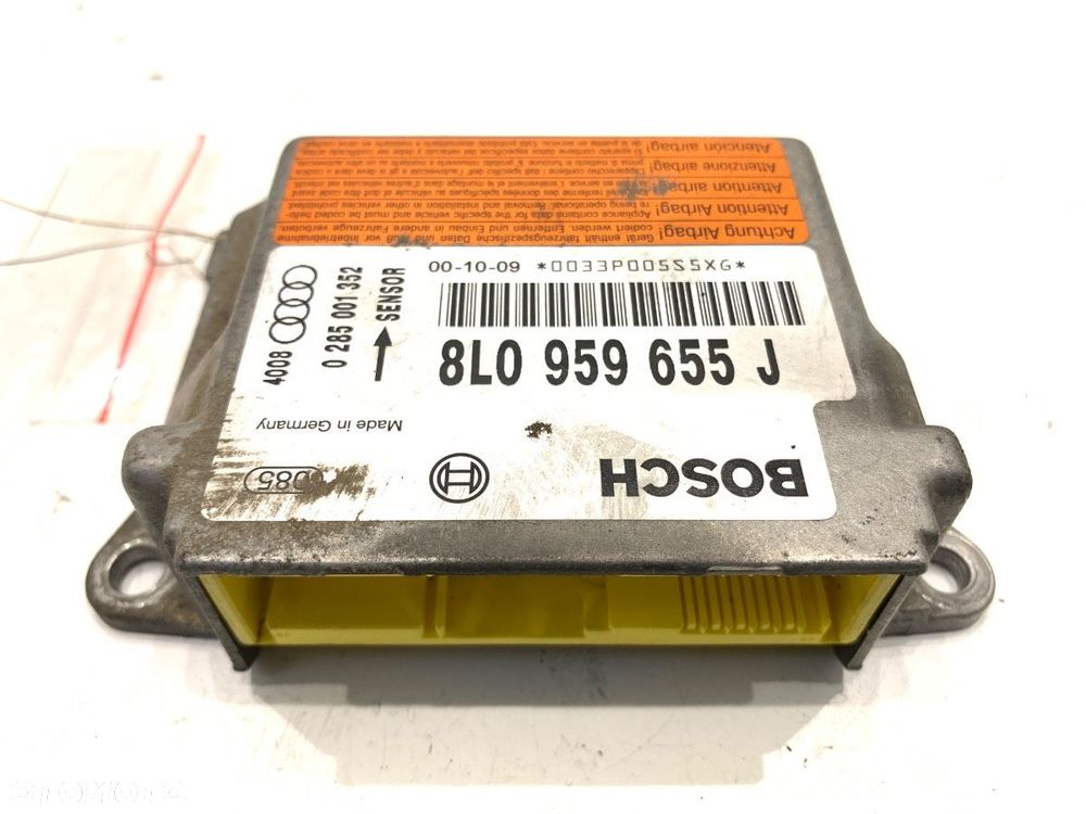 SENSOR AIRBAG  AUDI A3 (8L1) 1996 - 2006 1.9 TDI 81 kW [110 KM] olej napędowy 1997 - 2001 - 1