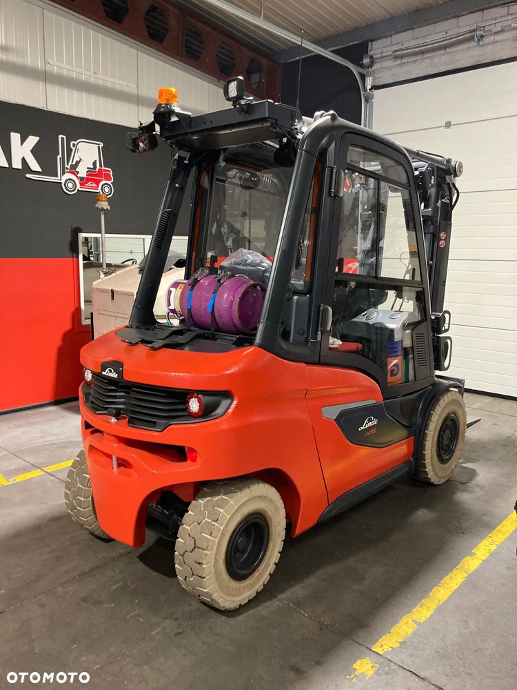 Linde [2022] WÓZEK WIDŁOWY LINDE H35T GAZ 3,5ton kontener - 3