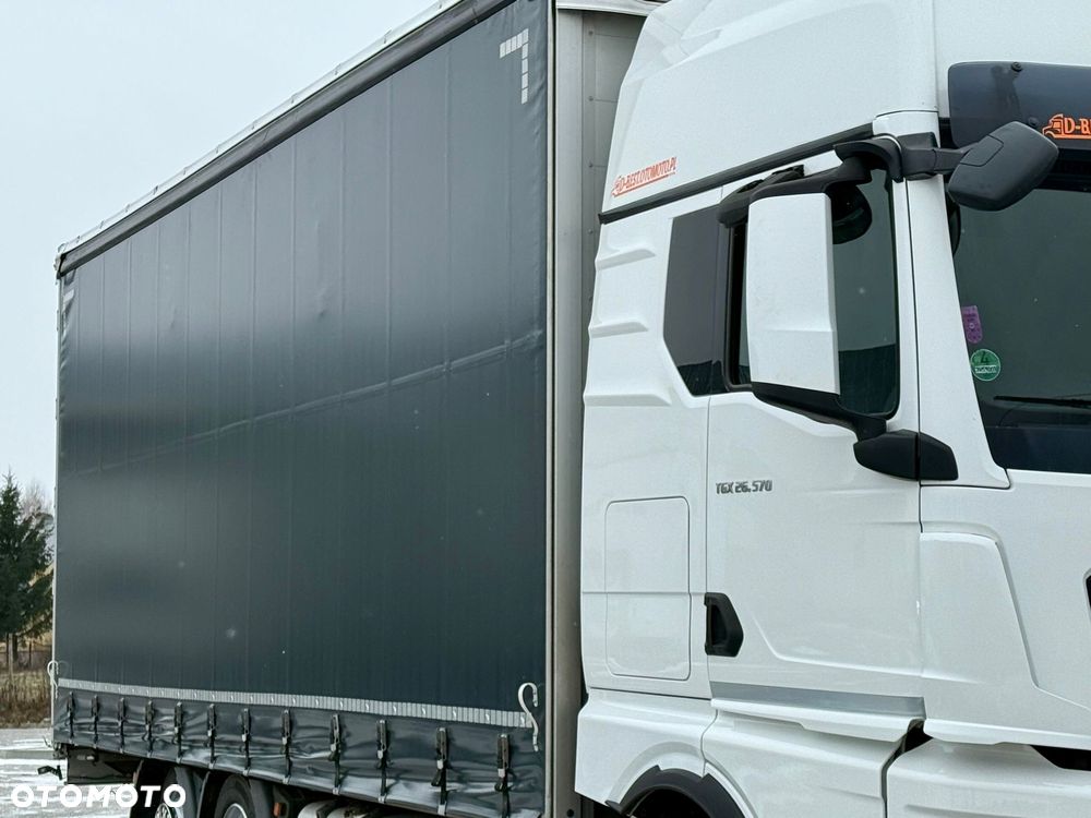 MAN TGX 26.470 / FIRANKA / 19 EUROPALET / XXL / NISKI PRZEBIEG / NOWY MODEL / 6X2 - 11