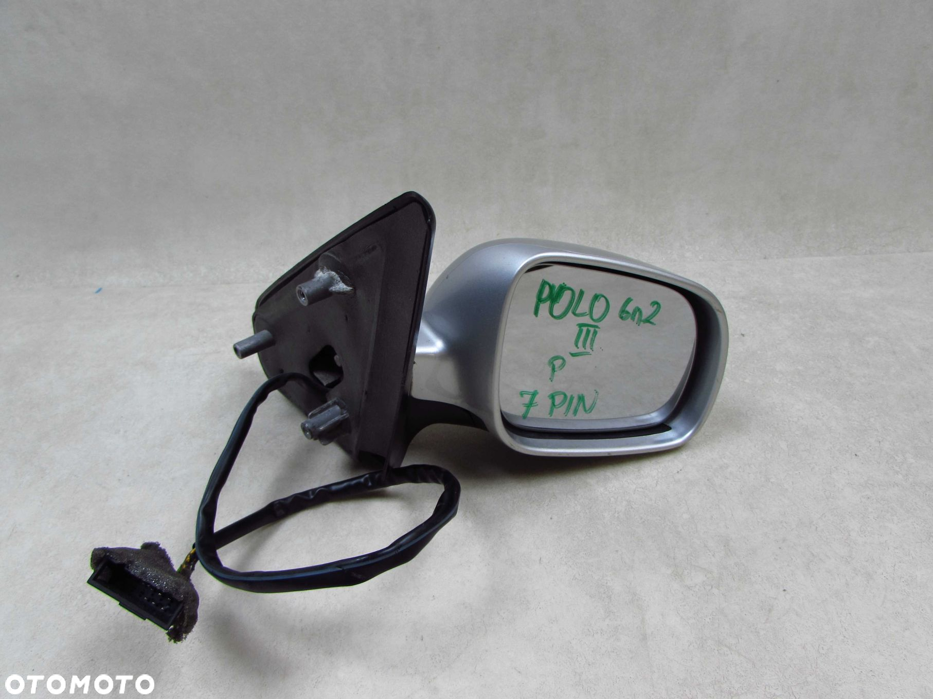 VW POLO III 9N LIFT 6N2 99-02 LUSTERKO PRAWE 7 PIN EUROPA - 4