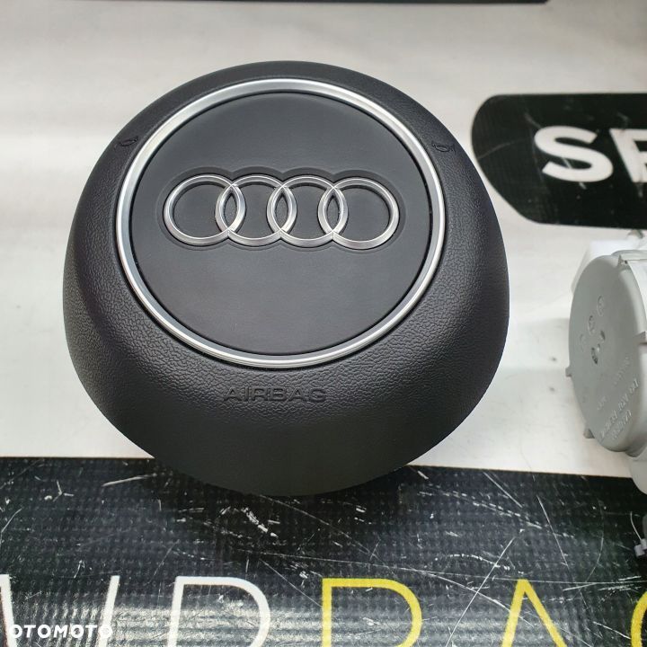 AUDI TT 8S DESKA ROZDZIELCZA KONSOLA KOKPIT PULPIT PODUSZKI AIRBAG AIR BAG PASY KIT SET - 7