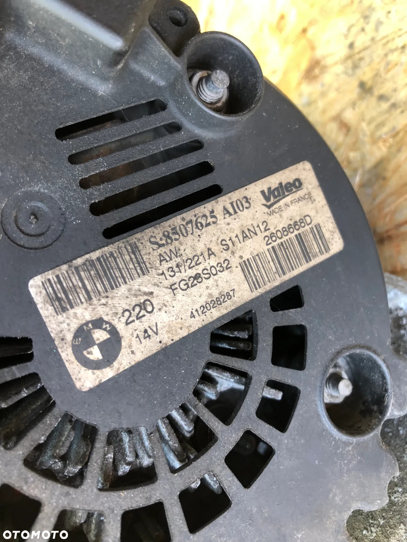 BMW X3 F25 2.0D 184KM ALTERNATOR - 3