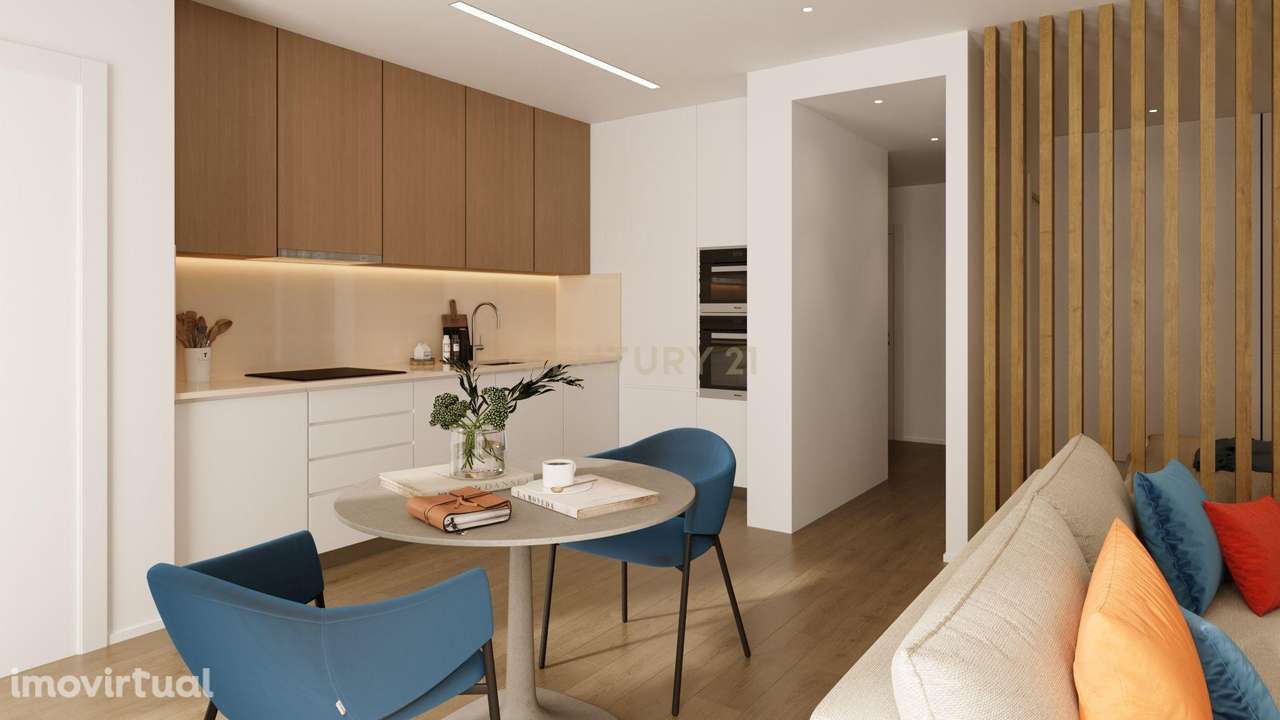 T0 NOVO - Viva com conforto e centralidade no Muralha Setúbal Residenc - Grande imagem: 4/9