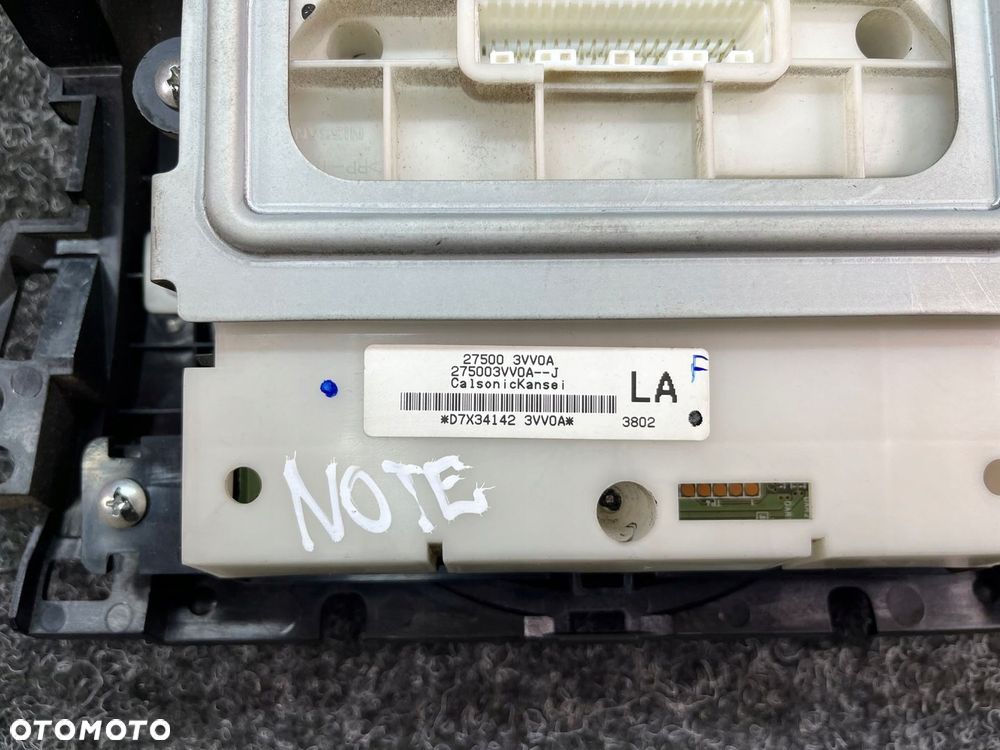 nissan note e12 panel nawiewu klimatyzacji 27500 3VV0A - 10