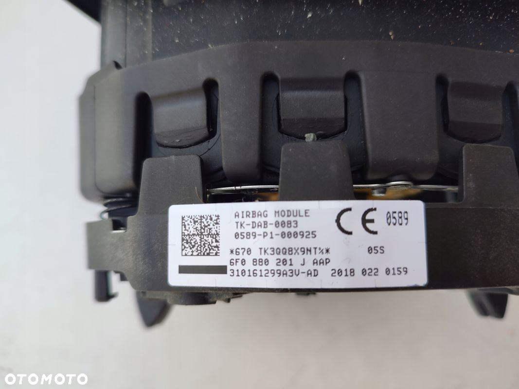 AIRBAG poduszka kierowcy SEAT LEON III LIFT 17-20 6F0880201J - 3