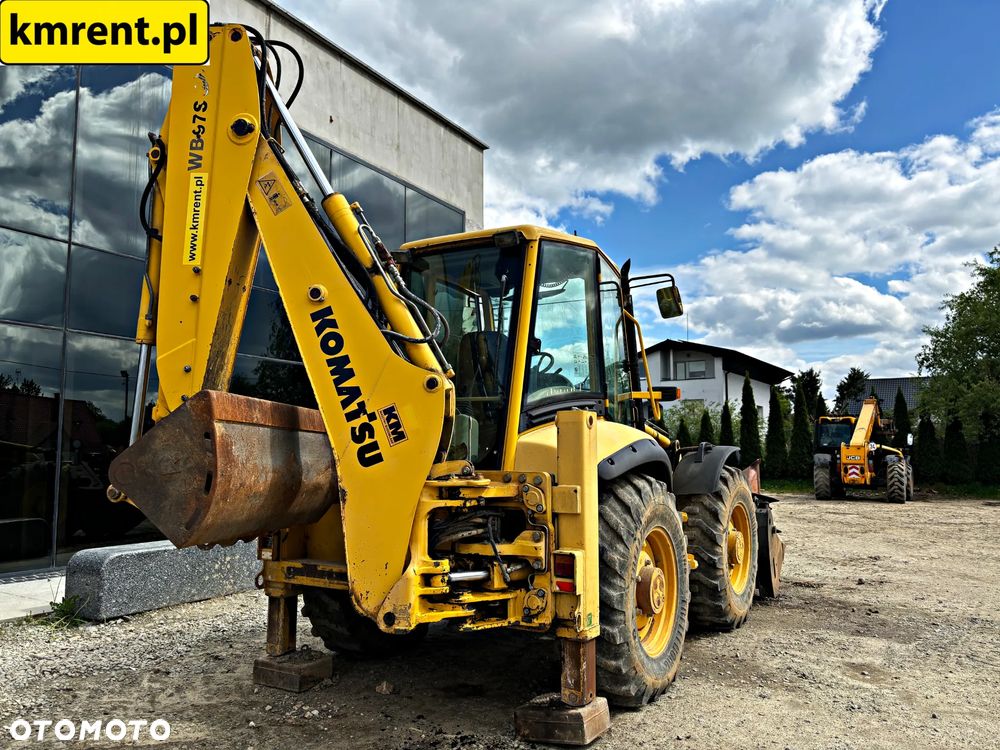 Komatsu WB 97 S-2 KOPARKO-ŁADOWARKA 2000R. | JCB 3CX 4CX CASE 590 580 NEW HOLLAND 115 - 18