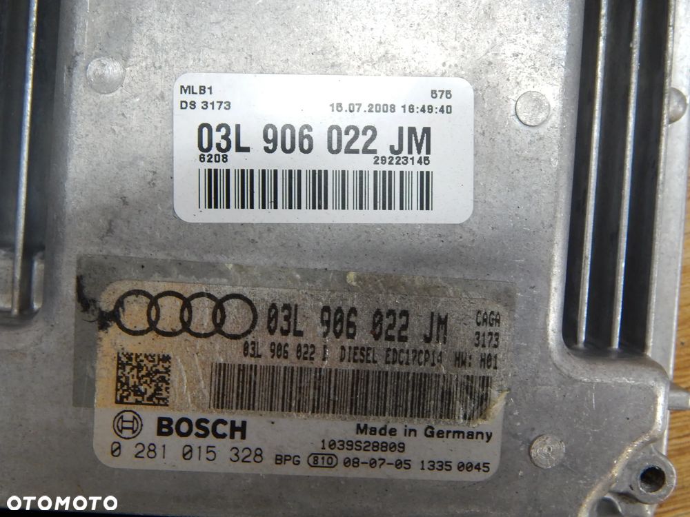 Zestaw startowy sterownik 2.0 TDI Audi A4 B8 A5 8T Q5 08-16 Łuków części - 5