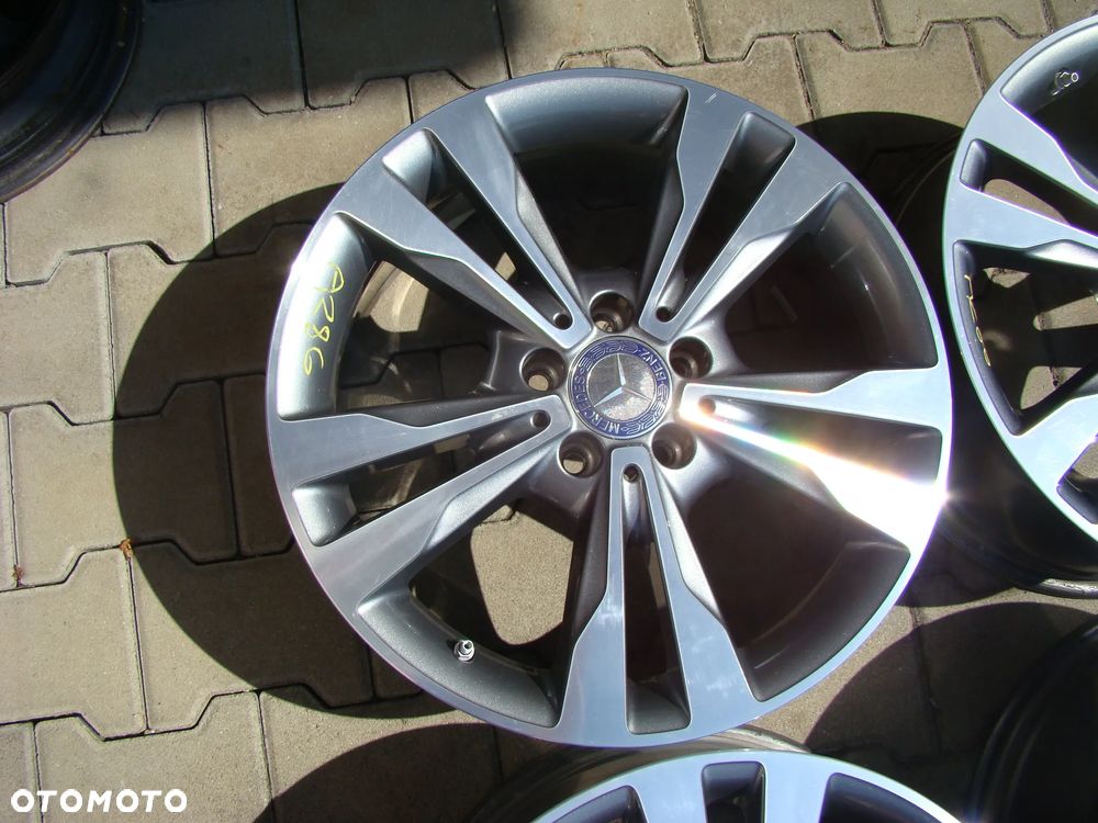 a286 5x112 Mercedes W205 W204 W246 W247 W177 W176 CLA C117 C118 W212 7,5jx18 czujniki - 5