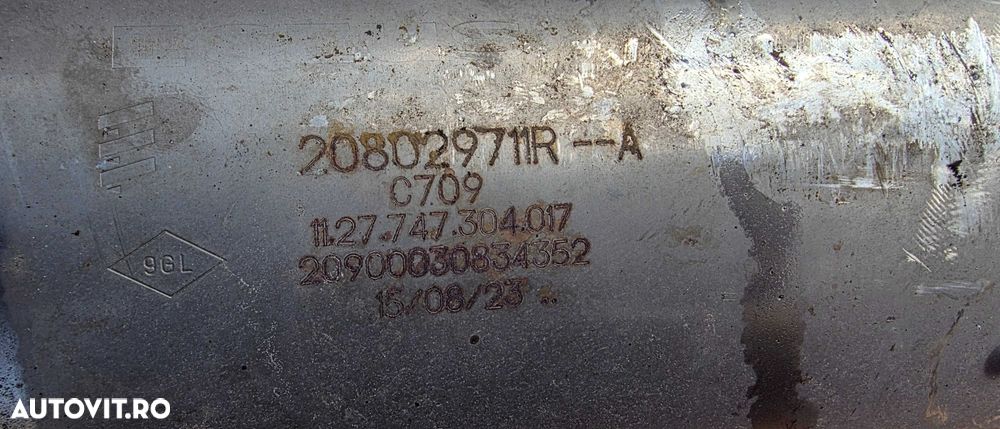 Filtru de particule SCR Renault Express 1.5 DCI 2021 2022 / 2023 2024 - 2