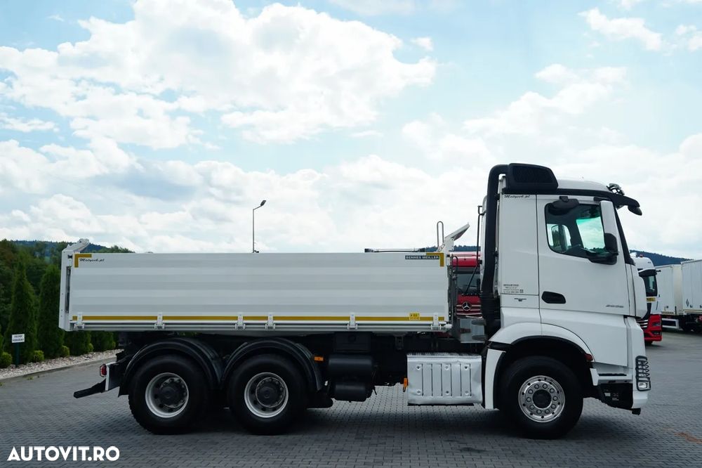 Mercedes-Benz AROCS 2658 / BASCULATOR 3 LATE / SARCINĂ UTILĂ 14 TONE / JANTE DIN ALIAJ / EURO 6 / - 16