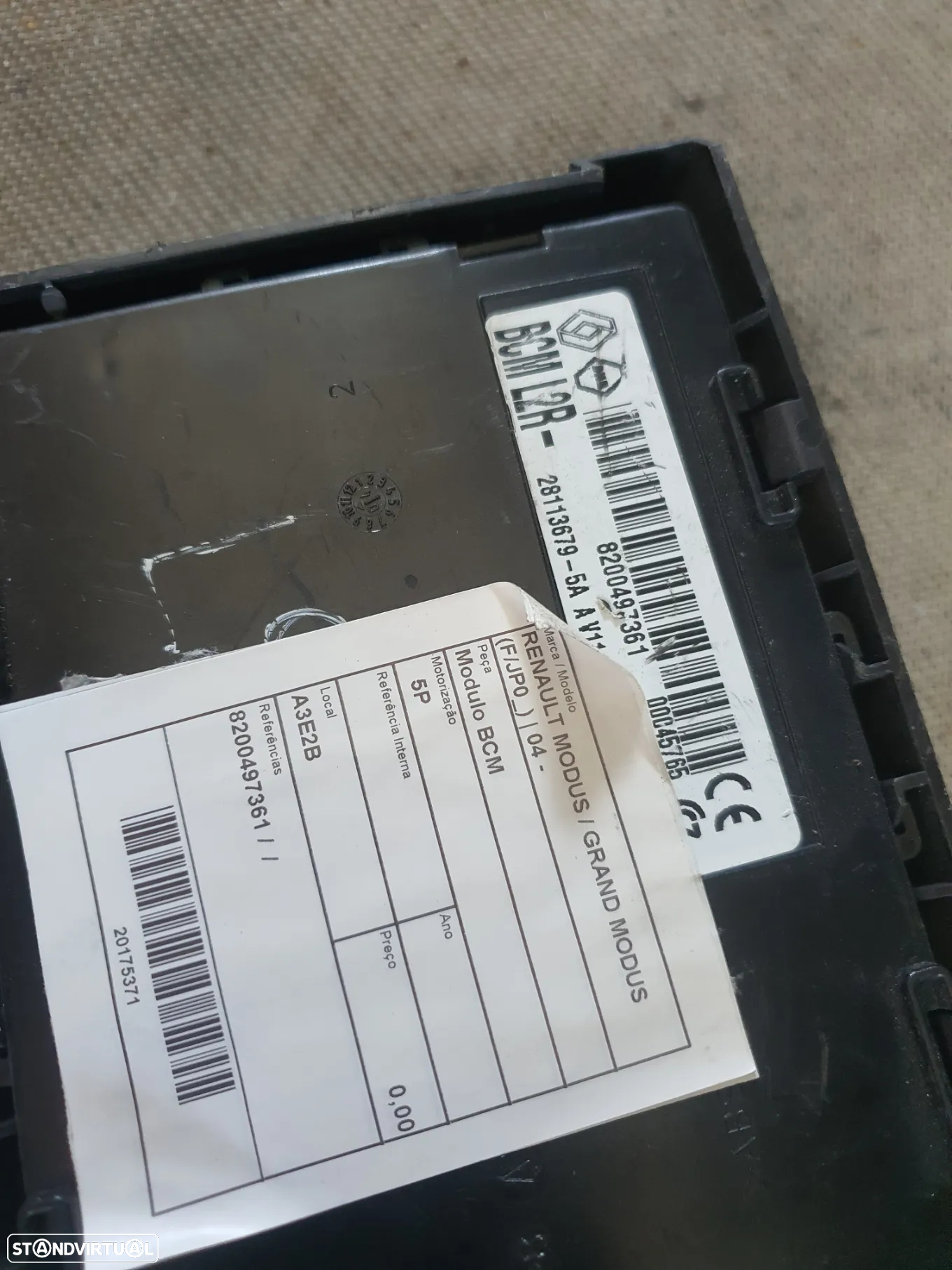 MODULO BCM RENAULT/ 8200497361 - 2