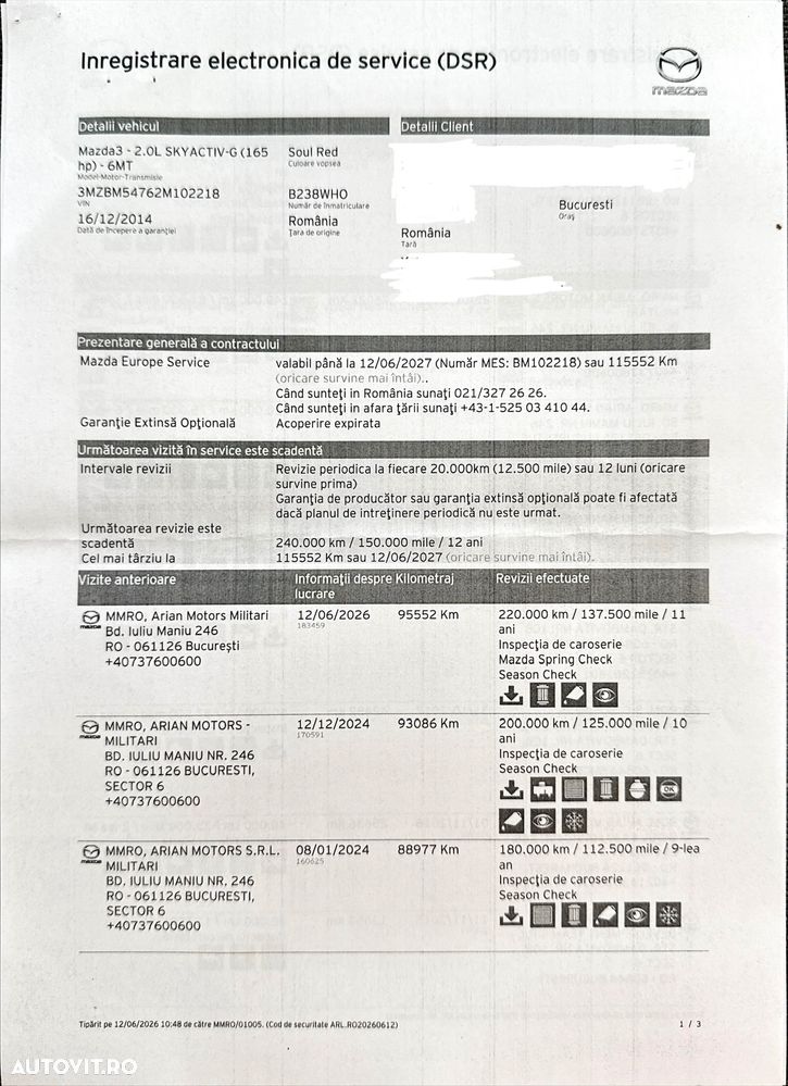 Mazda 3 G165 Revolution - 9