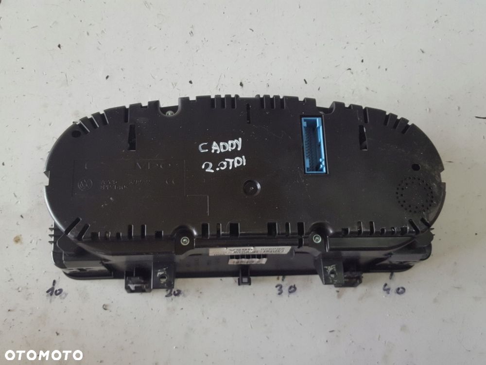 VW CADDY 3 III LIFT 2K 10-15r 2.0 TDI ZEGARY LICZNIK EUROPA 2K0920865A - 2