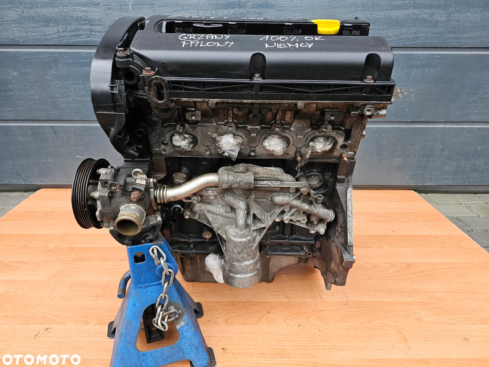SILNIK SŁUPEK OPEL ASTRA H J INSIGNIA CORSA E 1.6 TURBO 180 KONI 158000KM Z16LET - 3
