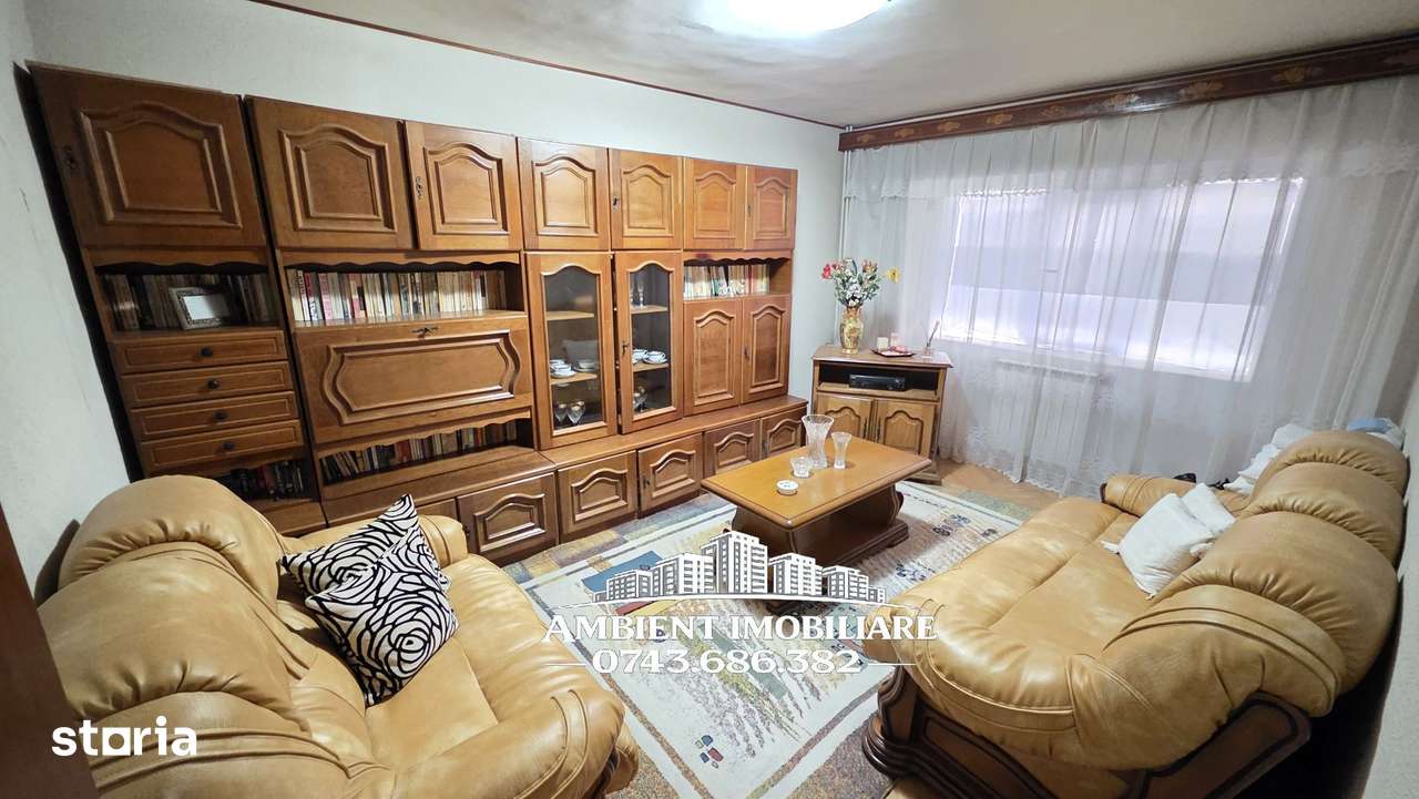 Apartament cu 3 camere, etaj 7, mobilat si utilat, VASLUI - zona GARA — fotografia 1