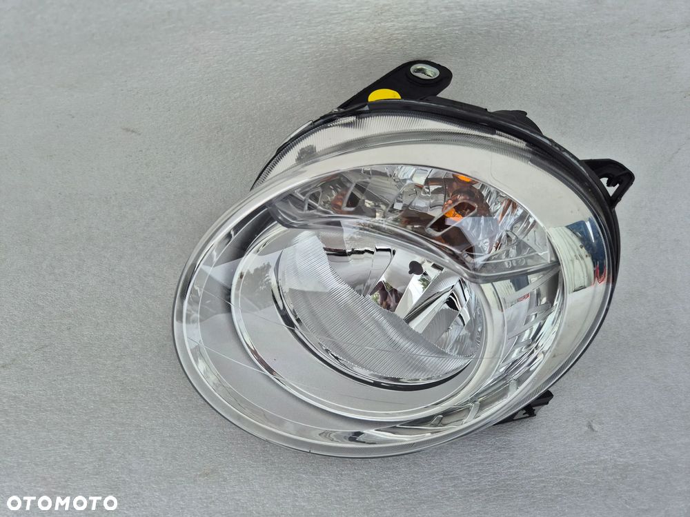 Lampa reflektor Fiat 500 lewa 51795458 Anglik - 2