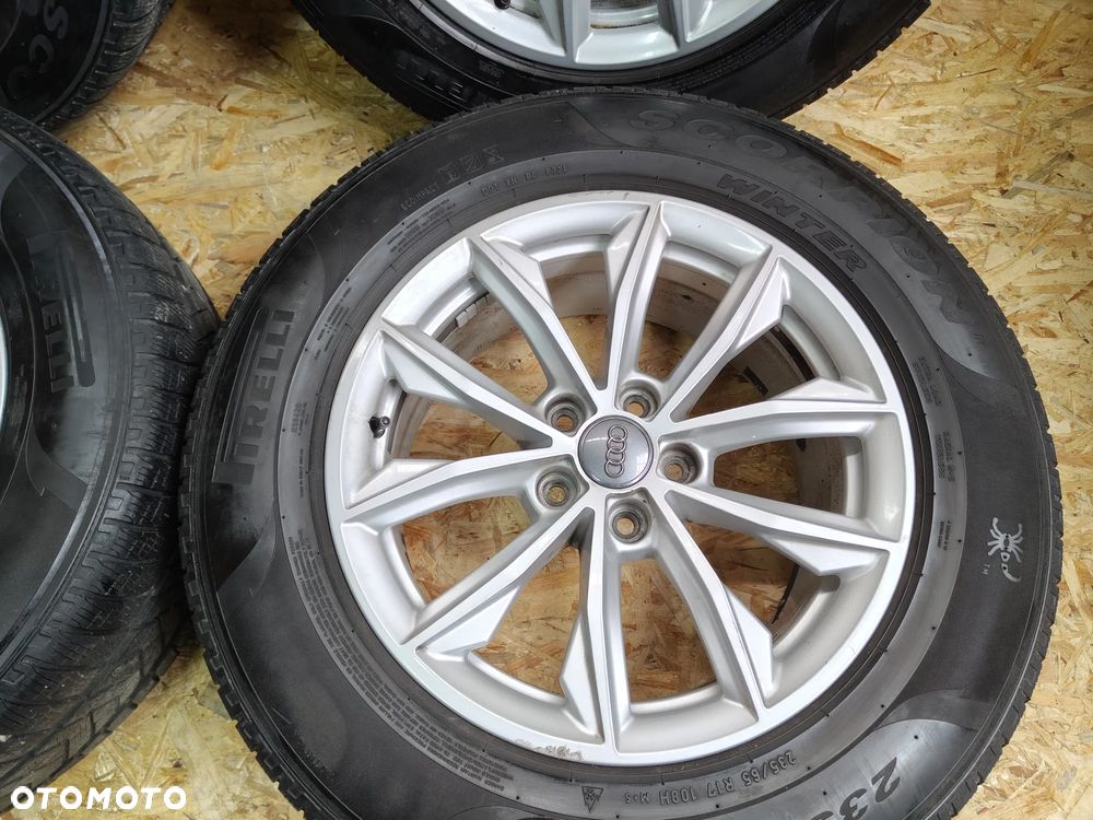 KOŁA OPONY FELGI R17 235/65R17 ET39 8EJX17H2 5X112 AUDI Q5 ZIMOWE PIRELLI - 6