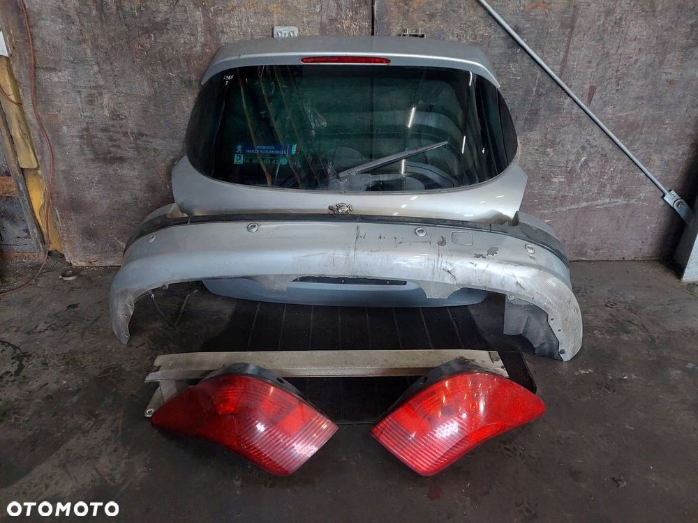 KOMPLETNY TYŁ KLAPA BAGAŻNIKA ZDERZAK LAMPY PEUGEOT 308 T7 KOMBI EZRC - 1