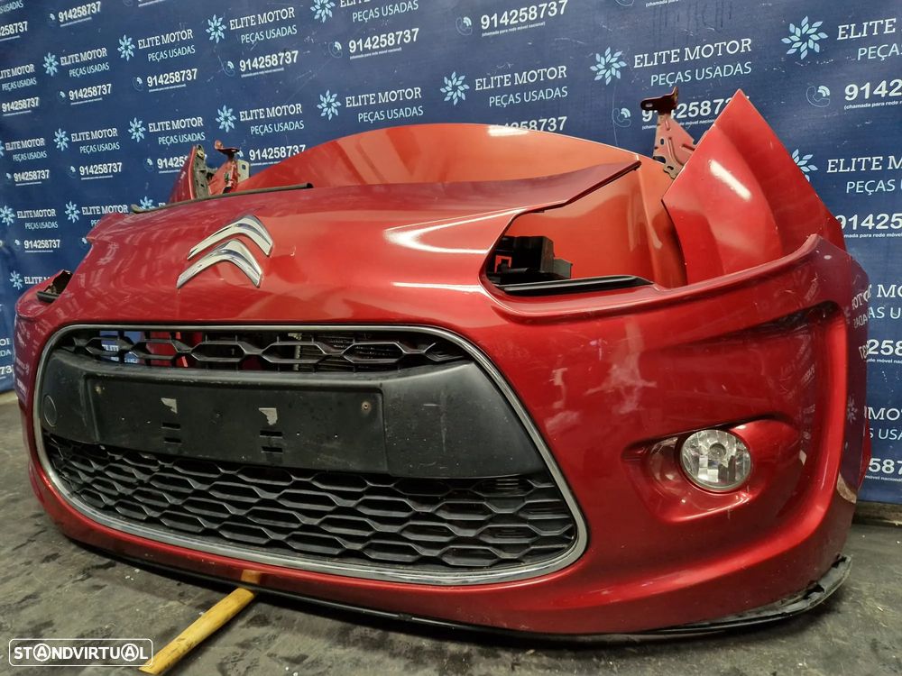Frente completa usada CITROEN C3 2010 capot parachoques oticas radiadores guardalamas - 6