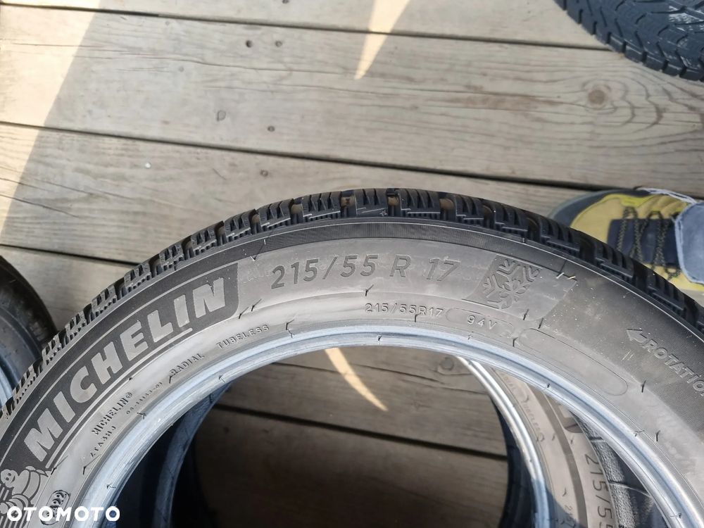 Opony MICHELIN ALPIN 6 215/55R17 94V 2022r,2x6,5mm bdb stan - 7
