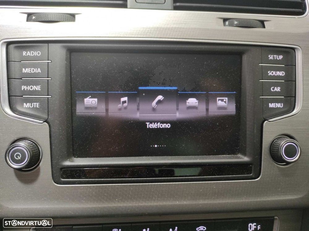 TELA/ECRÃ MULTIFUNÇÕES VOLKSWAGEN GOLF VII LIM. ADVANCE BLUEMOTION TECH. - 8