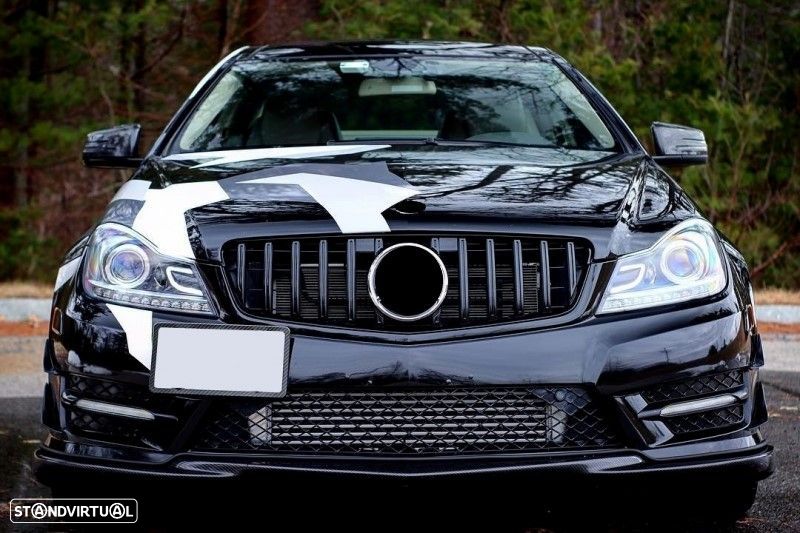 Grelha Mercedes C W204 (2007 a 2014) Look GTR - 5