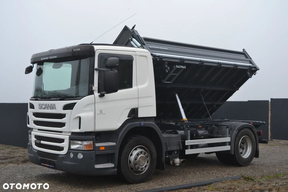 Scania P280 Wywrotka Nowy 3-stronny Wywrot Kiper P320 BLOKADA MOSTU Sprzęg - 13