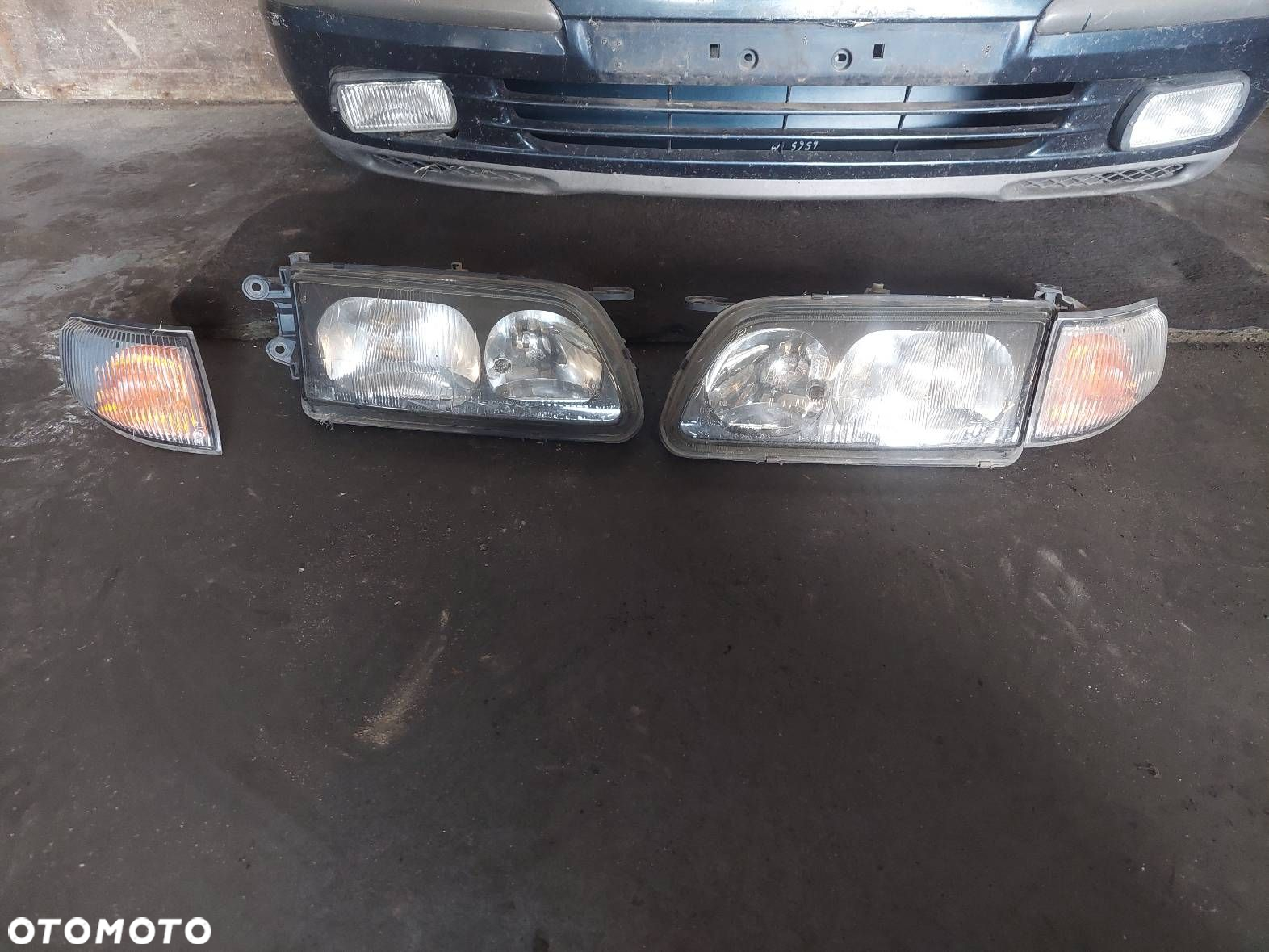 KOMPLETNY PRZÓD MASKA ZDERZAK LAMPY BŁOTNIK MAZDA 626 V GF 12K - 4