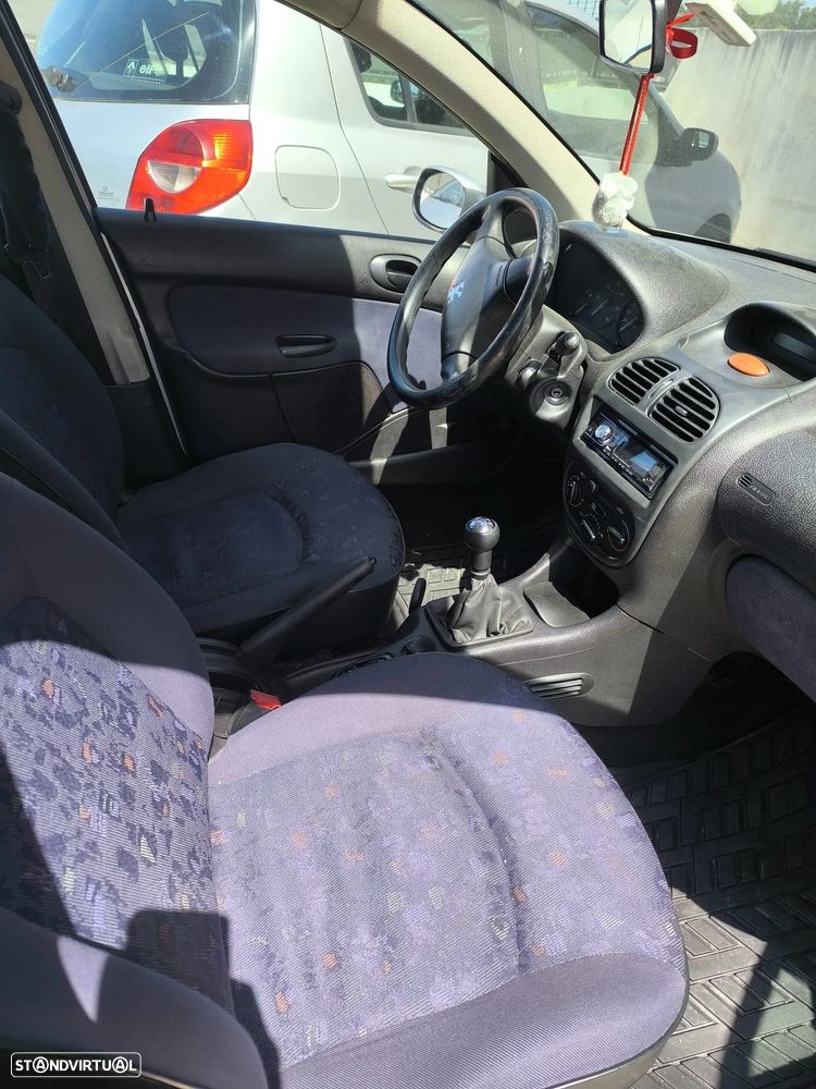 Peugeot 206 1.4 HDi Black & Silver - 8