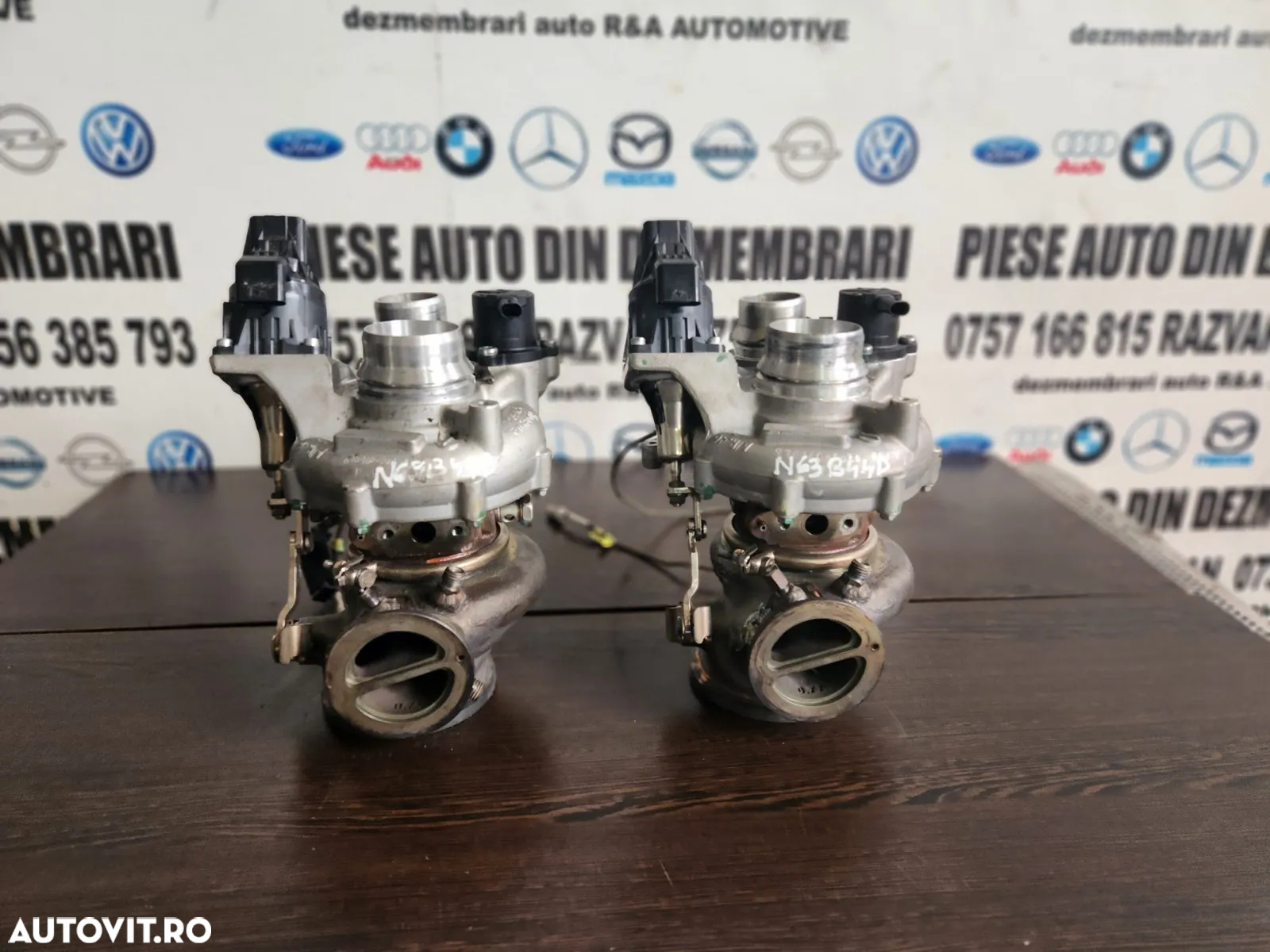 Turbo Turbina Bmw 4.4 I Bi-Turbo Benzina Motor N63B44D G20 G30 G11 G12 G14 G15 G01 G02 G05 G06 G07 - 13