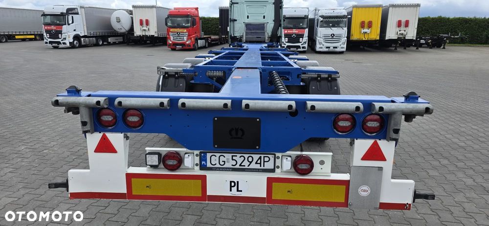 Krone SD dla kontenerów morskich 20, 40 i 45 stóp z agregatem - 21