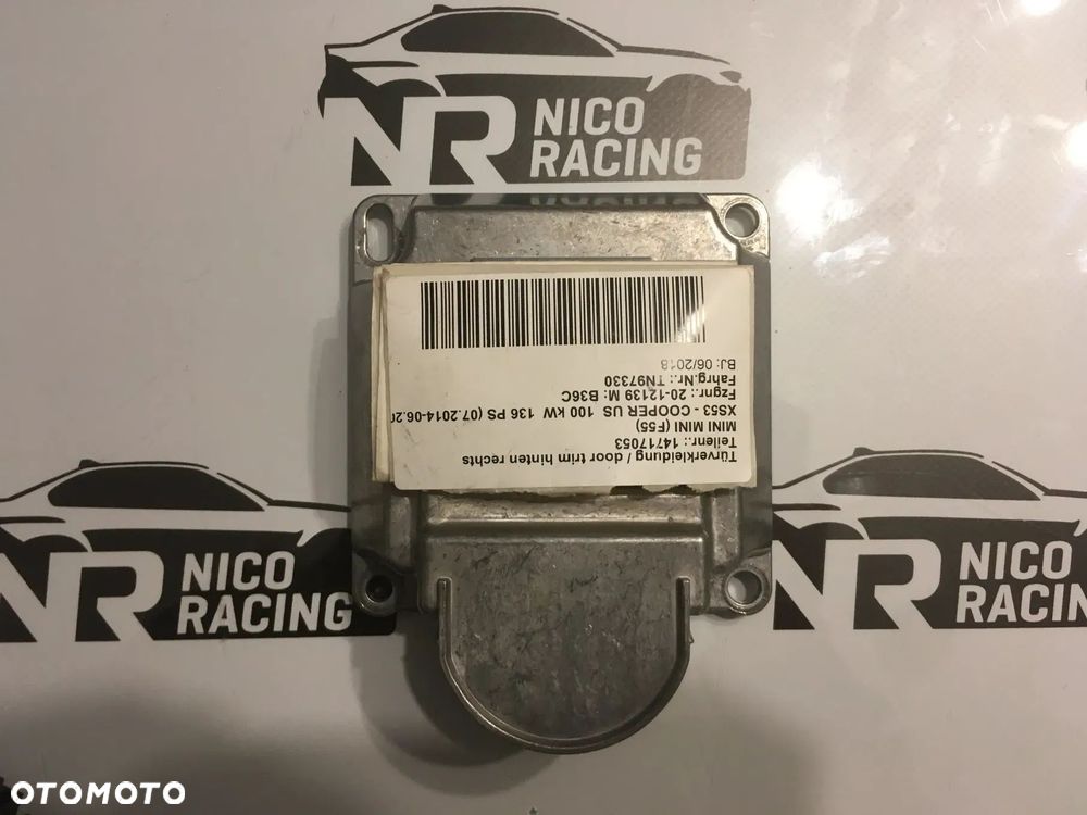 MODUŁ PODUSZEK AIRBAG BMW F01 F02 F06 F07 F10 F11 F12 F13 F18 6857125 - 1