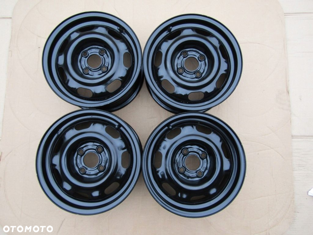 4x Felgi 14 VW Caddy Golf I II III Lupo Seat Arosa Ibiza 6j 4x100 ET43 - 5