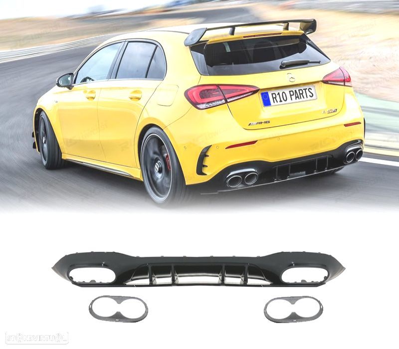 DIFUSOR MERCEDES CLASE A W177 19-24 LOOK AMG A45 - 1