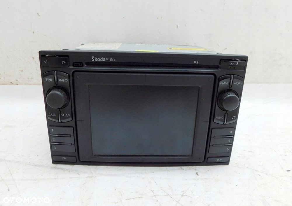 SKODA SUPER B I 04r RADIO Z NAWIGACJĄ SKODAAUTO 1U0035191B - 3