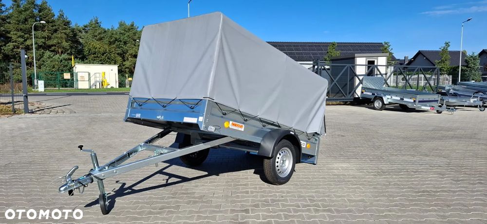 Neptun DOSTAWA Przyczepka 236x129x110cm N7-236 ptw Lekka przyczepa jednoosiowa ze stelażem i plandeką h-110cm! UCHYLNA!GN128 - 15